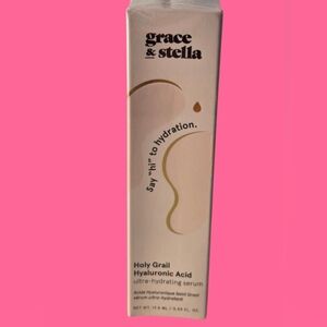 Grace & Stella Holy Grail Hyaluronic Acid Ultra-Hydrating Serum .59oz BNIB
